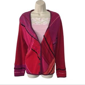Vintage NAPA VALLEY Embellished Cardigan